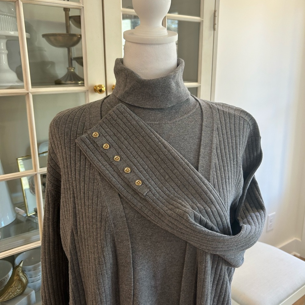 Talbots (2) Piece Sweater Set Sz Large - Picture 3 of 5